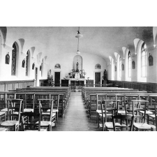 Institution Ste-Jeanne d'Arc, Lannion (Côte d'Armor). 1939-1940.