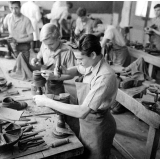 Centre d'éducation des malentendants : Apprentis bourreliers
