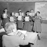 Ecole primaire de Brunoy, enseignement de la musique : formation d'un orchestre