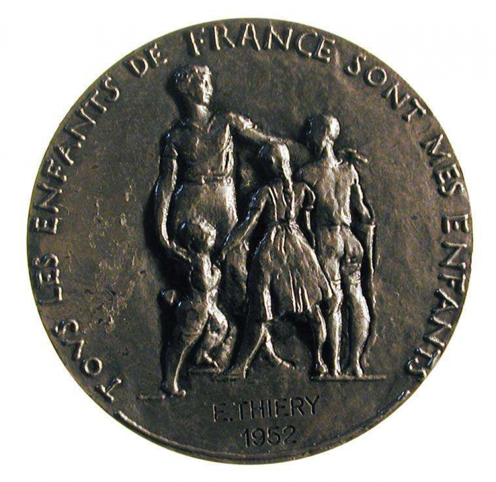 Médaille de l'Éducation Nationale / Tous les enfants de France sont mes enfants