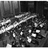 Enseignement musical : l'orchestre du professeur Stoltz, professeur de musique au lycée Poincaré de Nancy, joue Didon et Enée.