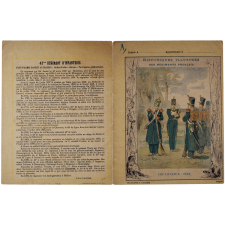 Infanterie (1823) - Historiques illustrés des régiments français.