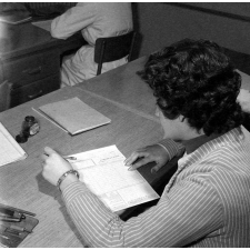 Collège d'enseignement technique pour jeunes filles. Le cours de comptabilité.
