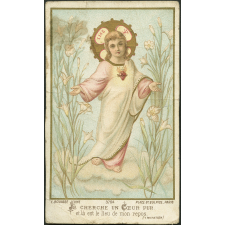 Image religieuse. Je cherche un coeur pur.
