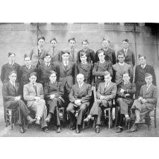 Ecole Saint-Charles à Saint-Brieuc. (Côte-d'Armor). 1940-1941.