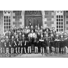 Institution Saint-Charles, Saint-Brieuc. (Côte d'Armor). 1936-1937.