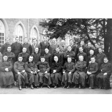 Institution Saint-Charles, Saint-Brieuc. (Côte d'Armor). 1936-1937.