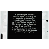 La Gymnastique rythmique I. 