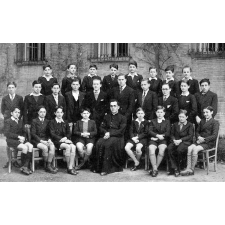 Ecole de l'Immaculée-Conception - Caousou. (Haute-Garonne). 1934-1935.