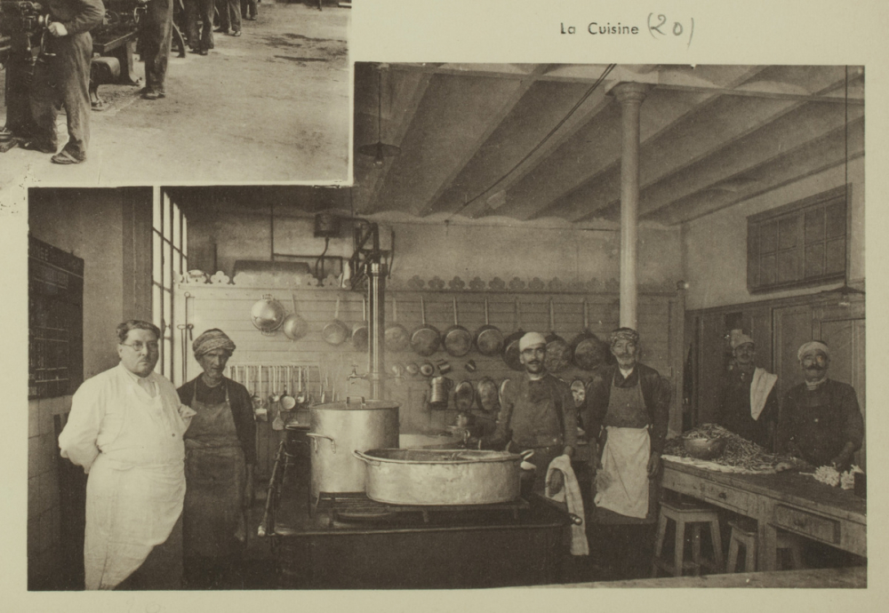 Ecole Coloniale d'Industrie de Dellys (Algérie). La cuisine