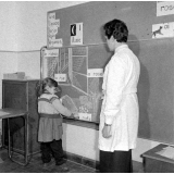 Centre de réadaptation fonctionnelle : méthode active de lecture.