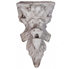 Console. Tête de lion.