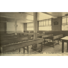 Ecole Primaire Supérieure et Professionnelle de Garçons de Rouen - 11 - Une Salle de Classe.