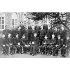 Institution Saint-Charles, Saint-Brieuc. (Côte d'Armor). 1936-1937.
