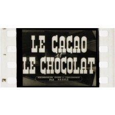 Le Cacao et le Chocolat.