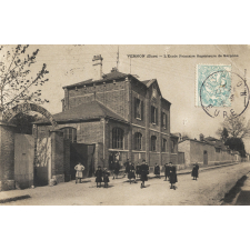 Vernon (Eure) - L'Ecole Primaire Supérieure de Garçons.