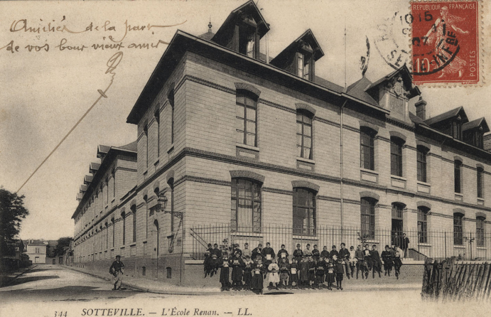 344 - Sotteville - L'Ecole Renan.