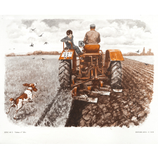 Tableaux de langage. Série IM 3 - n° 39b : Labour à la charrue (l'enfant sur le tracteur). n° 40b : Le cerf-volant (le cerf-volant prend de l'altitude). 