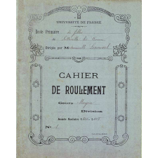Cahier de roulement 
