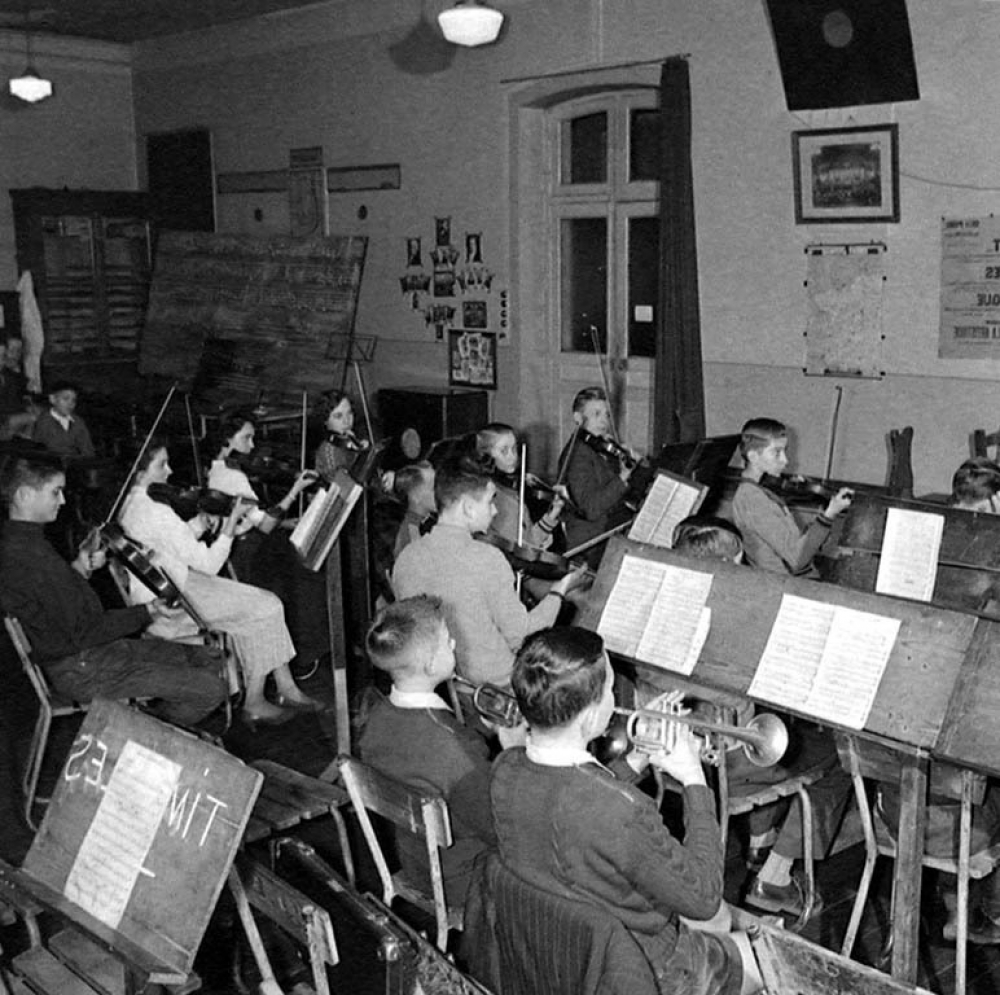Enseignement musical : les répétitions de l'Impresario par l'orchestre des moins de 15 ans.