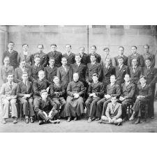 Ecole Saint-Charles à Saint-Brieuc. (Côte-d'Armor). 1940-1941.