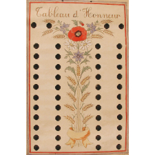 Tableau d'honneur. 