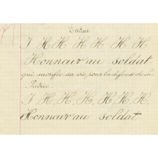 Cahier journalier / Ecole de Martrois.