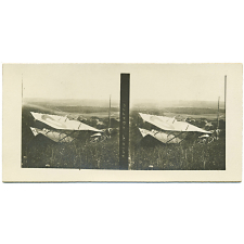 Avion abattu.