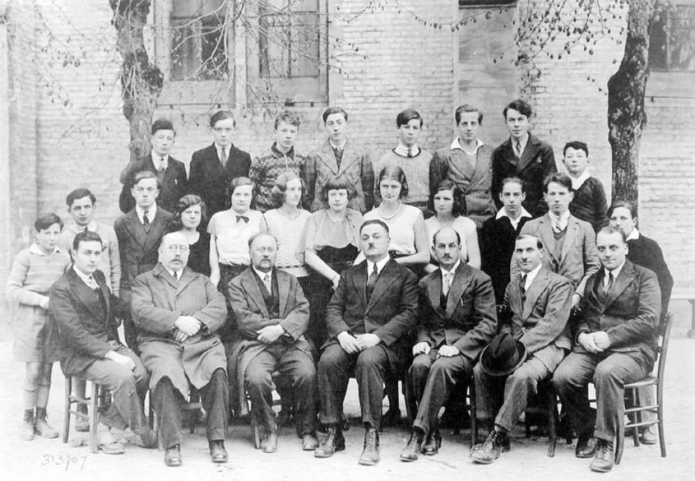Collège Municipal et Ecole Primaire Supérieure de Garçons - St-Lô. Manche 1930 - 1931.