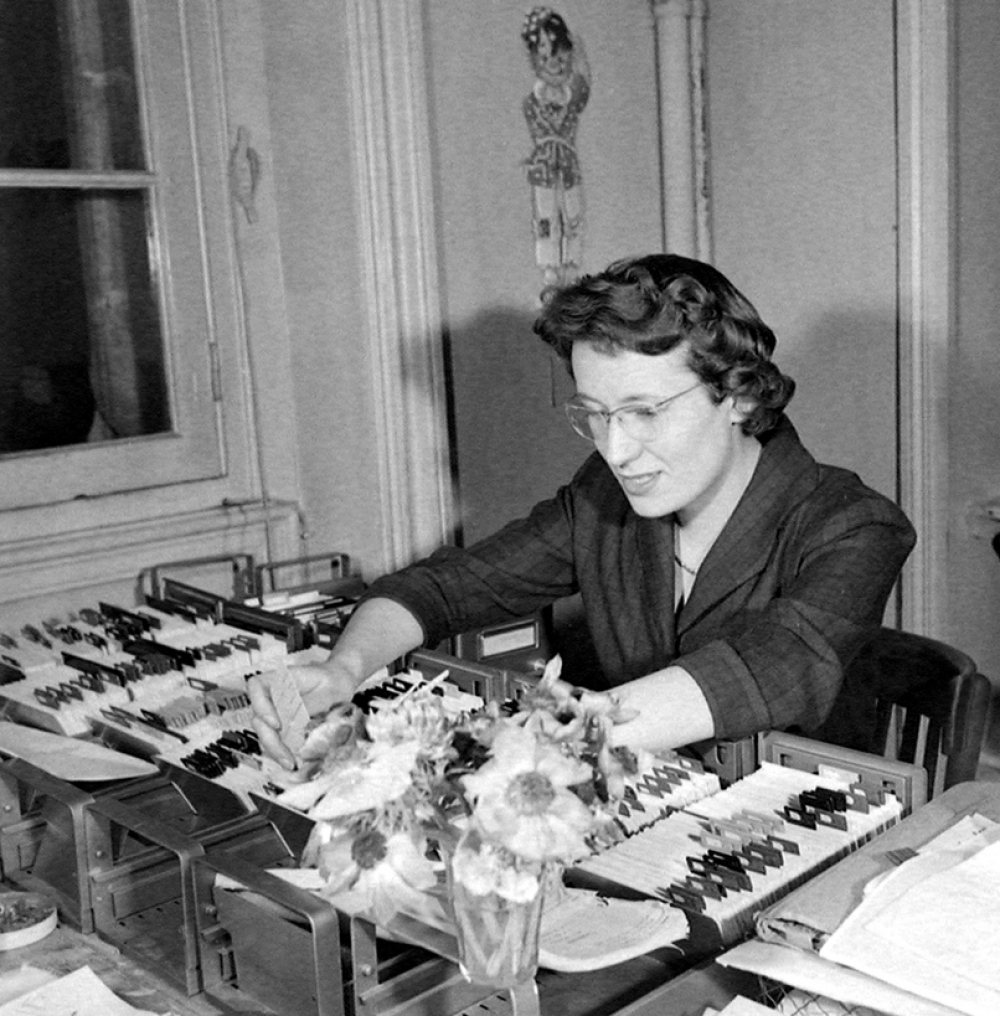 Bibliothèque de l'I.P.N. : les fichiers. 