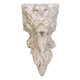 Console. Tête de lion.