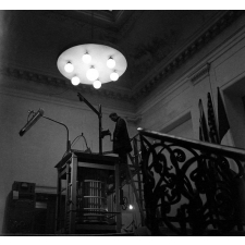 Palais de la Découverte, exposition sur l'énergie atomique.