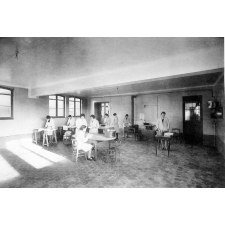 Ecole Normale d'Institutrices de Beauvais. (Oise). janvier 1930.