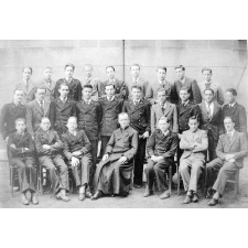 Ecole Saint-Charles à Saint-Brieuc. (Côte-d'Armor). 1940-1941.