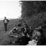 Voyage scolaire de fin d'année : Classe de garçons de Corbeil : Le Havre : Pique-nique