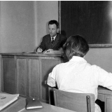 Collège d'enseignement technique pour jeunes filles. Le cours de comptabilité.