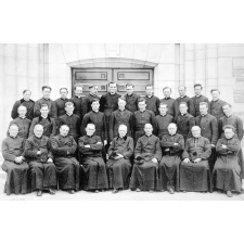 Institution Saint-Joseph (Ancien Petit Séminaire de Tréguier). Lannion. (Côte-d'Armor). 1937-1938.