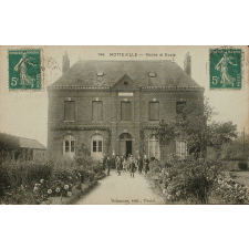 144 - Motteville - Mairie et Ecole.
