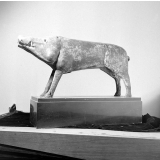 I.P.N. exposition de l'art gaulois : statuette de sanglier