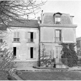 Exposition Jean-Jacques Rousseau : un domicile de l'auteur. La façade principale.
