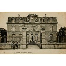 160 - Le Mans - L'Ecole d'Artillerie - Façade.