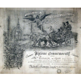 Livre d'Or des Concours et Expositions - Diplôme Commémoratif Commerce, Industrie. Médaille d'Honneur Industrielle.
