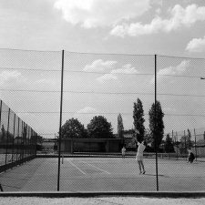 Cité internationale universitaire de Paris, boulevard Jourdan : tennis