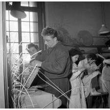 Ateliers techniques du Claireau : atelier de vannerie