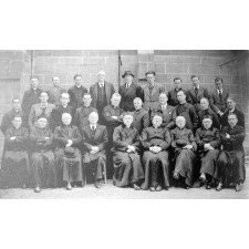 Ecole Saint-Charles à Saint-Brieuc. (Côte-d'Armor). 1940-1941.