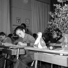 Classe de mal-entendants de Lestrade : les élèves en activité.