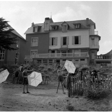 Colonie d'Erquy, œuvres laïques de la ville de Saint-Brieuc : les cerfs-volants