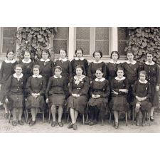 Institution de Marie-Immaculée. 1938-1939. Montluçon (Allier).