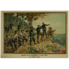 Bataille de Spicheren (6 août 1870). Défense du Rother-Berg