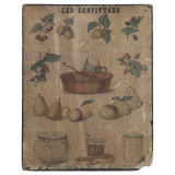 Tableaux muraux : 149- Les confitures.